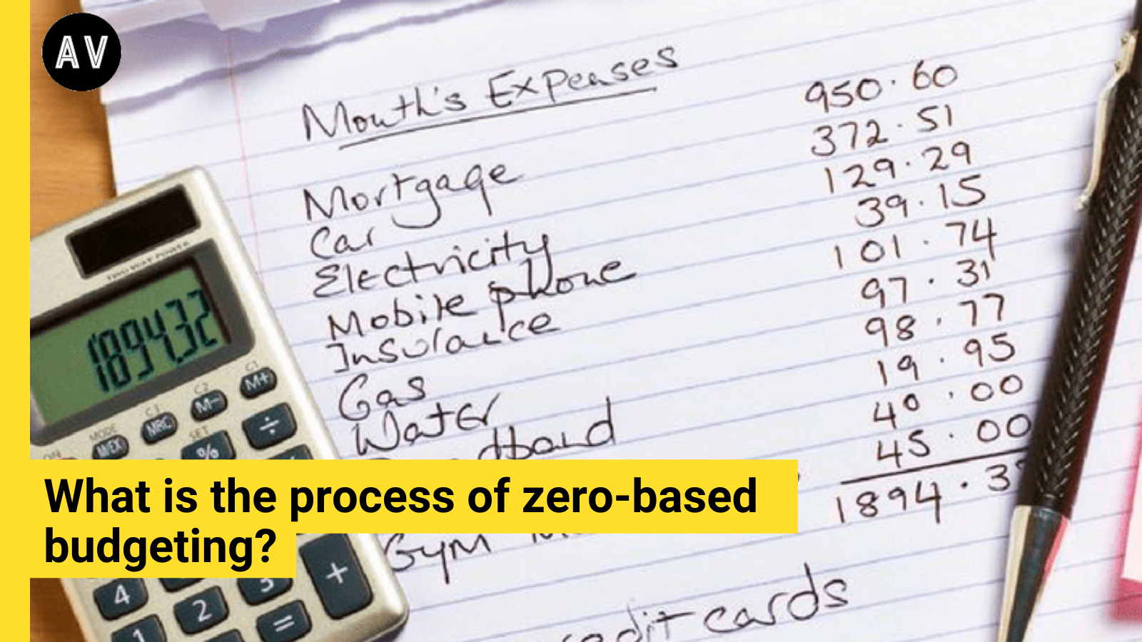 Zero based budgeting example the process behind this obscure method