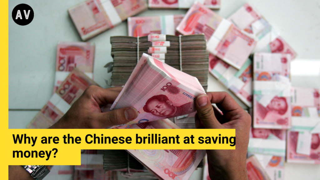 Chinese are brilliant at saving money